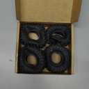 4 Pcs Toy Truck Tires Toy Car Wheels DIY Toy Wheels Wheels Car Toy Black