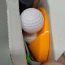 Funny Mini Golf Gag Gifts for Men Golfer, Toilet Golf Bathroom Game for Adults, Unique Birthday Gift for Dad from Daughter Son, Fun White Elephant Gift Idea for Brother, Husband, Boys, Boyfriend,Him