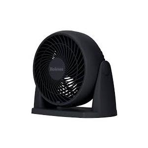 High-Performance Blizzard Air Circulator Fan, 3 Speeds, 90 Tilt, Removable Grill, Black