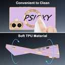 Magnetic for iPhone 16 Case Compatible with Magsafe, Scartchproof Plated Soft TPU with Full-Covered Lens Support Magnetic Wireless Charging Phone Case for iPhone 16 Purple