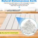 Large Stone Dish Drying Mat for Kitchen Counter,24"(L)16"(W),Collapsible Quick Dry Dish Drying Mat,Diatomaceous Earth Mats for Cutlery, Pots and Bottles,Match Any Countertop (23.6" x 15.3")