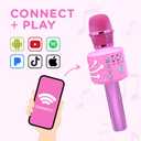 Move2Play Motown Magic, Bluetooth Karaoke Microphone | Includes 30 Famous Songs |Kids Karaoke Microphone | Birthday Gift for Boys and Girls Ages 3 4 5 6 7 8+