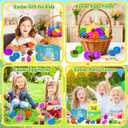 Easter Basket Stuffers,24 Pack Fun Easter Brain Teaser Puzzle Toys, Egg Fillers, Filled Easter Eggs for Kids,Mind-Challenging Puzzle Games & Party Favors for Teens