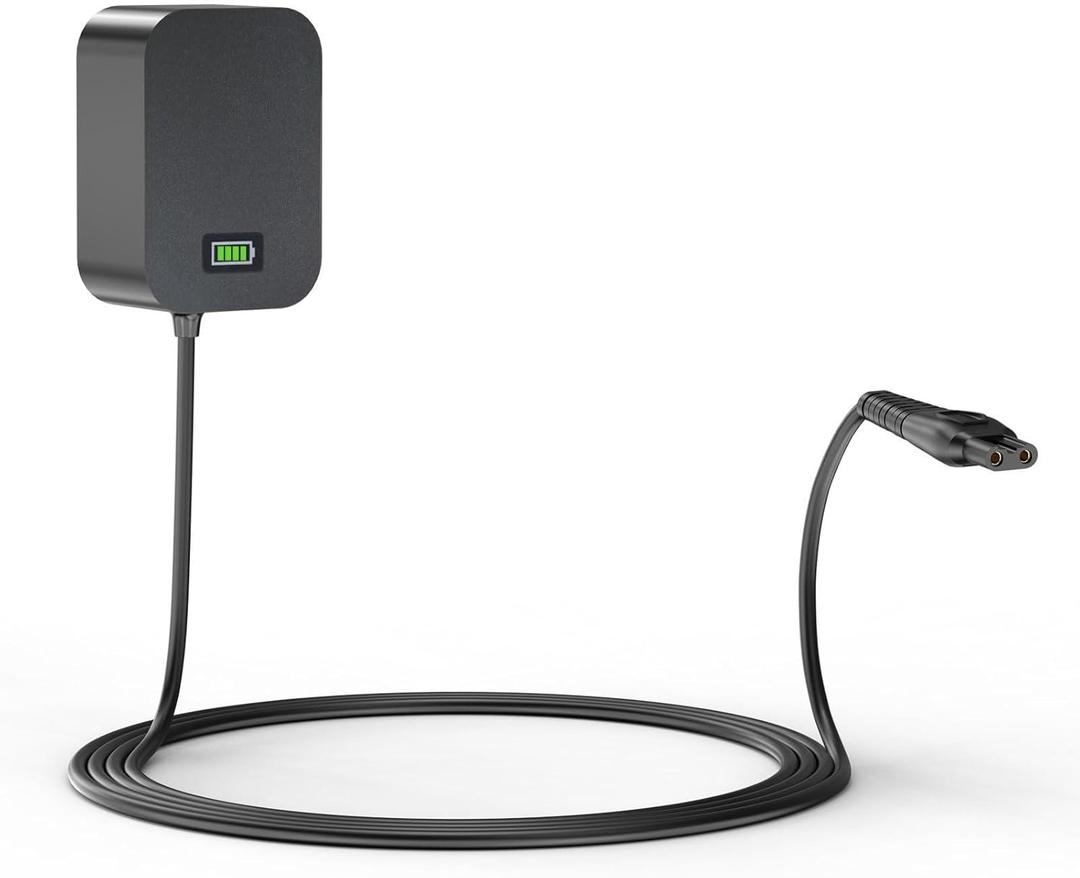 15V Charger Cord Compatible with Philips Norelco HQ8505 - Series 3000 5000 6000 7000 9000, Multigroom MG5750 MG7750 MG7770 - Auto Power Off & Charging Display 6Ft Charging Cable Power Cord (15V DC)