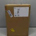 TIPGO Bathroom Trash Can with Lid, 4 Gallon / 15 Liter Small Garbage Can, Press Top Bin, Plastic Wastebasket with Pop-Up Lid for Bedroom, Living Room, Office (White)