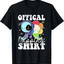 black shirt with Official napping shirt, Size small