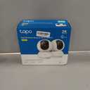 Tapo 2K Pan/Tilt Security Camera for Baby Monitor, Dog Camera w/Motion Detection, 2-Way Audio Siren, Night Vision, Cloud&SD Card Storage, Works w/Alexa & Google Assistant, 2-Pack (Tapo C210P2)