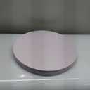 White Cylinder Stands for Party 3Pcs Round Pedestal Stand for Parties, Pillars for Wedding Birthday Party Art Decor 35.43''(L),29.52''(M),23.62''(S)