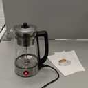 KIDISLE Percolator Coffee Pot Electric 10 Cup, Automatic Keep Warm, Stainless Steel Basket, Cool-Touch Handle