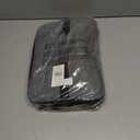 GORILLA GRIP Insulated Lunch Box Bag for Women Men,15L, Leakproof XL Reusable Soft Cooler Bags, Multiple Compartments, Mesh Pockets and Adjustable Strap, Food Tote Keeps Drinks Cold, 13x9, Light Gray