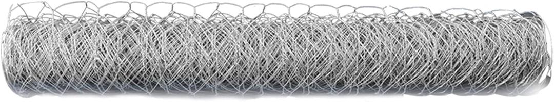 Chicken Wire Fencing, 2ft x 150ft Hexagonal Galvanized Chicken Wire Mesh Fence 2 Inch Mesh Fence Poultry Netting Animal Barrier for Craft Projects Gardening Chicken Coop Rabbit Pet (2ft x 150ft)