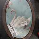 ShowDraven Vintage Swan Wall Art Decor, 16x10 inch