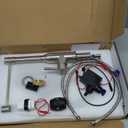 Touchless Kitchen Faucet,KEER Smart Motion Sensor Hands Free Single Handle Spring Kitchen Sink Faucet with Pull Down Sprayer,Brushed Nickel