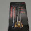 Cuticle Pusher and Cutter - Nail Polish Remover - Stainless Steel Manicure Tool Set -Gel Nail Polish Peeler and Scraper - Nail Care Stick - Pedicure Kit for Fingernail and Toenail