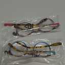 25DU Reading Glasses for Women - Blue Light Blocking Ladies Spring Hinge Readers with Pouches Anti Eyestrain/Glare Women's Computer Eyeglasses (4 Pairs Mix Color, 3.00)