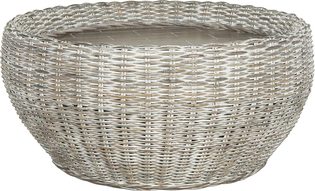 SAFAVIEH WIK6504A Coffee Table, Grey