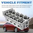 JaoRop 55568116 1.8L Cylinder Head Fit for Chevy Cruze Sonic 2011-2018