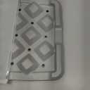 Waterproof Shower Cushion Seat Pad for Bath Bench, Chair, Bathtub, or Walk-in Tub, Non-Slip Foam Bath Seat with Drain Holes, Tailbone Relief Support Padded Bench Cushion for Seniors Inside Shower (14.6*10.6)