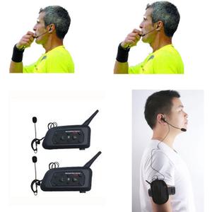 Referee Headset 2 Referees Full Duplex Football Wireless Comunicador Football Headsets Referee Communication
