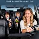 2-Kids Baby Car Camera for Seat: 6.9 Inch Ultrawide Display with Two Cameras Rear Facing - USB Powered Backseat Camera HD 1080P Easy to Install