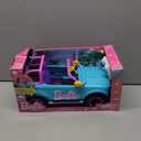 Barbie Hot Wheels RC SUV, Remote-Control Vehicle That Fits 2 Fashion Dolls & Accessories, Includes Kid-Applied Stickers for Customization