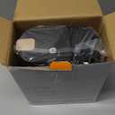 Single Serve One Cup Coffee Maker, for K Cups and Grounds, Mini Coffee Maker with Portable Handle, 6 to 12 Oz Brew Size, for Travel, Camping, Office, RV and Dorm, 120V, Black and Gold