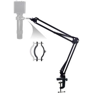 48MP 4K 1080P HDMI USB Digital Camera Electronic Microscope C Mount Lens Ring Stand Spot Light for Phone Repair Soldering Tools(Only Ring Stand)