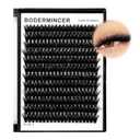 Bodermincer 7D/10D/20D/30D/40D/50D/60D/80D/100D Lash Cluster 240pcs D Curl Individual Cluster Eyelashes Fluffy false Eyelashes Extension Lash Cluster DIY at Home (100D-8mm)