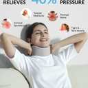 Ice Silk Neck Brace - Soft, Breathable Cervical Collar for Pain Relief & Posture Correction - Anti-Snoring Support for Comfortable Sleep - Ideal for Office Workers