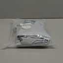 KKJIAF Ruffle Pillow Cases 24x24 Inches, Dusty Blue Square Ruffled Pillow Covers Set of 2, Microfiber Wrinkle Resistant Pillow Shams with Envelope Closure for Sofa Bed Living Room