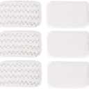 Steam Mop Pads for Bissell 1252 1606670 1543 1652 1132M 1530 11326 Symphony and Steam Vacuum Cleaner Series Replacement 6 Pack
