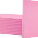 Frienda 12 Pcs Foam Board Bulk XPS Foam Sheet Panel for DIY Crafts Sculpture Modeling Floral Arrangements School Home Office Art(15" X 12" X 1/2",Pink)