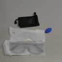 Gaoye Eyewear Frames for Men - Blue Light Blocking Square Glasses, Anti UV Ray Computer Gaming, Blue Blockers for Women (*Black & Transparent)