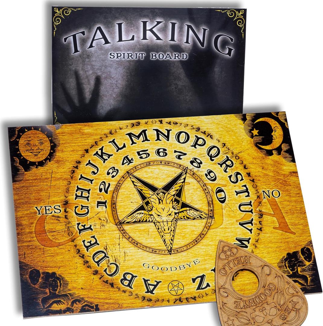Spirit Board Game with Planchette and Detailed Instruction