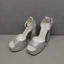 DREAM PAIRS High Heels Chunky Block Platform Heels for Women Ankle Strap Sexy Open Square Toe Heels Dressy Pumps Sandals (5, Black)