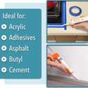 Bates - Caulking Gun, 10:1 Thrust Ratio, Silicone Gun, Dripless Caulk Gun, Silicone Caulk Gun, Hand Caulking Guns