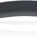LQI Rear Right Wheel Front Arch Door Molding Compatible with Land Rover Discovery 5 2017-2023 Black LR117003, LR117001