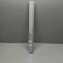 LUCKUP Arch Window Shades Half Circle Round Blackout Pleated Blinds (Radius: 24") Dual Color Semicircular Cellular Curtains, Easy Cut and Install, Grey-White