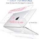 May Chen Compatible with MacBook Neo 13 inch Case 2026 Model A3404, Plastic Hard Shell,Keyboard Cover,Screen Protector,Dust Plug, for MacBook Neo 13" with A18 Pro Chip, Cherry Blossom