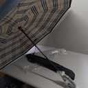 Inverted Reverse Umbrella with C-shaped Handle Windproof Upside Down Umbrellas for Rain Double Layer Hands Free Umbrella for Women and Men (Yellow Plaid)