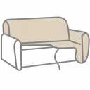 Couch Cover, Beige, 60*55