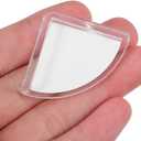 TEHAUX Baby Corner Protector Soft Transparent Silicone Edge Guards 1.18 Inch Clear Table Corner Bumpers Child Proofing Safety for Furniture Edges