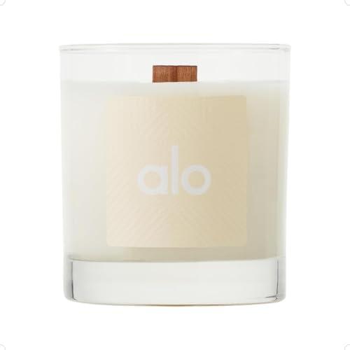 ALO Love Candle, Floral Scent, 60-Hour Burn Time, 8 oz | Orange, Vanilla & Blonde Sandalwood Notes, Coconut & Soy Wax Blend, Wood Wick