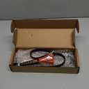 ValueMax 2-piece Strap Wrench Set, Adjustable Oil Filter Wrench with Max Diameter 4" (Small) & 6" (Large) for Shower Head Water Filter, Jar Opener Set (Orange)