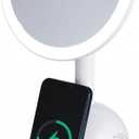 ELLE - LED Vanity Mirror with Bluetooth Speaker and Wireless Charging