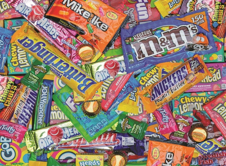 Springbok's 500 Piece Jigsaw Puzzle Sweet Tooth, Multi