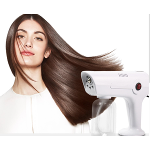 Hair Care Profession Nano Red/Blue Light Atomizer Mist Portable Hair Care Steamer Micro Mist Sprayer S500