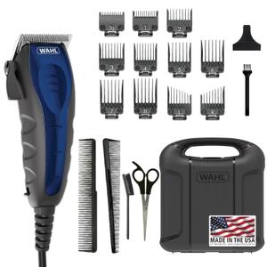 Wahl USA Self Cut Compact Corded Clipper Personal Haircutting Kit with Adjustable Taper Lever, and 11 Hair Clipper Guards for Clipping, Trimming & Personal Grooming  Model 3029683