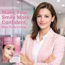 Smile Line Patches - Hydrogel Nasolabial Folds Smoothing Strips, Deep Hydration with Sodium Hyaluronate, Age-Defying Facial Patches for Laugh Lines & Fine Creases, 16 PCS