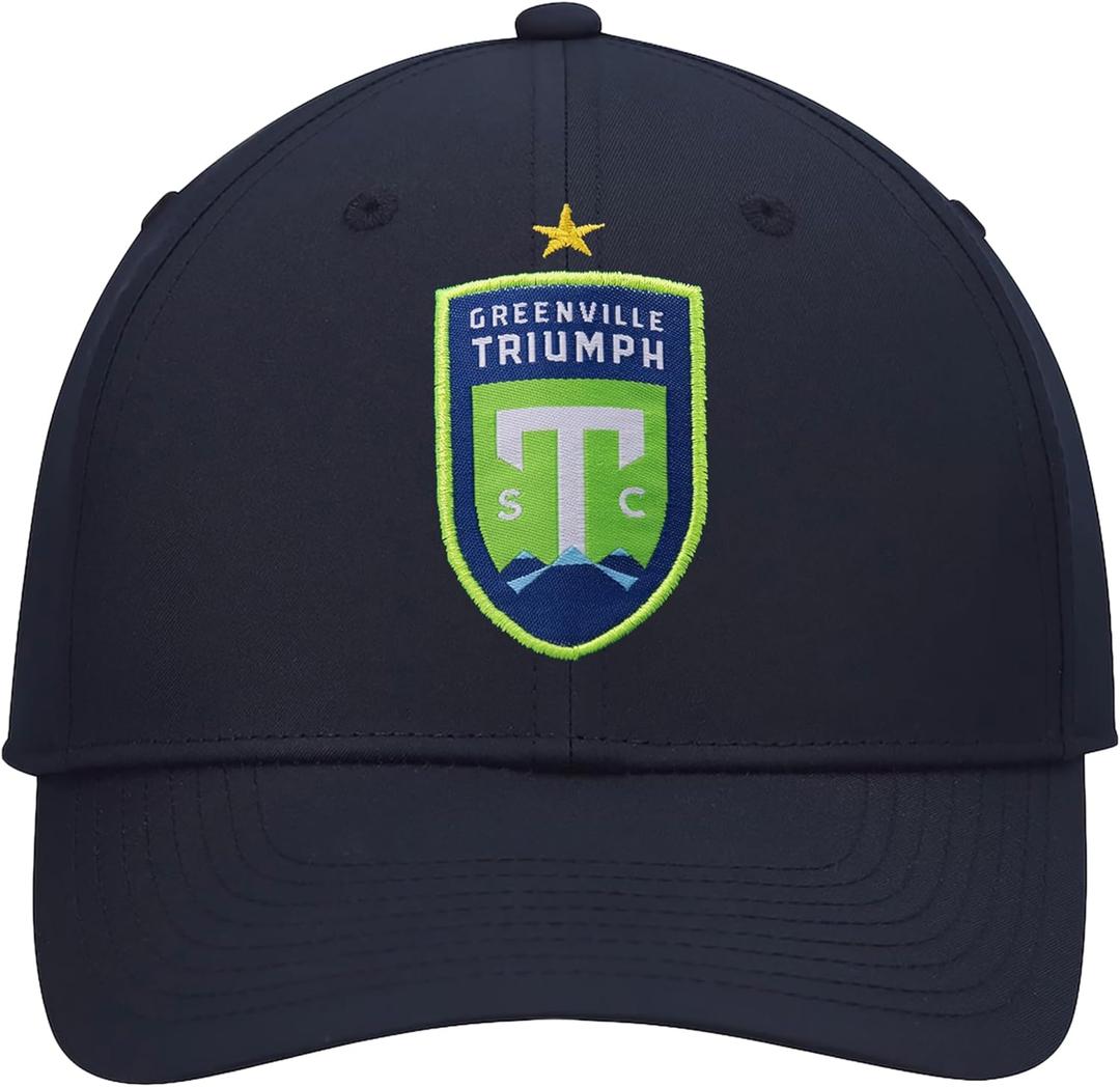 Icon Sports Official USL Soccer Cap - Unisex Adult (One Size, 93cp-navy)